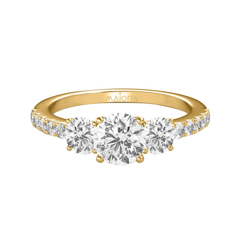 14K Gold Trending Diamond Ring JLR10