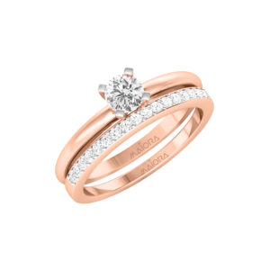 14K Gold Unique Diamond Ring JLR09