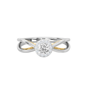 14K Gold Dazzling Diamond Ring JLR07