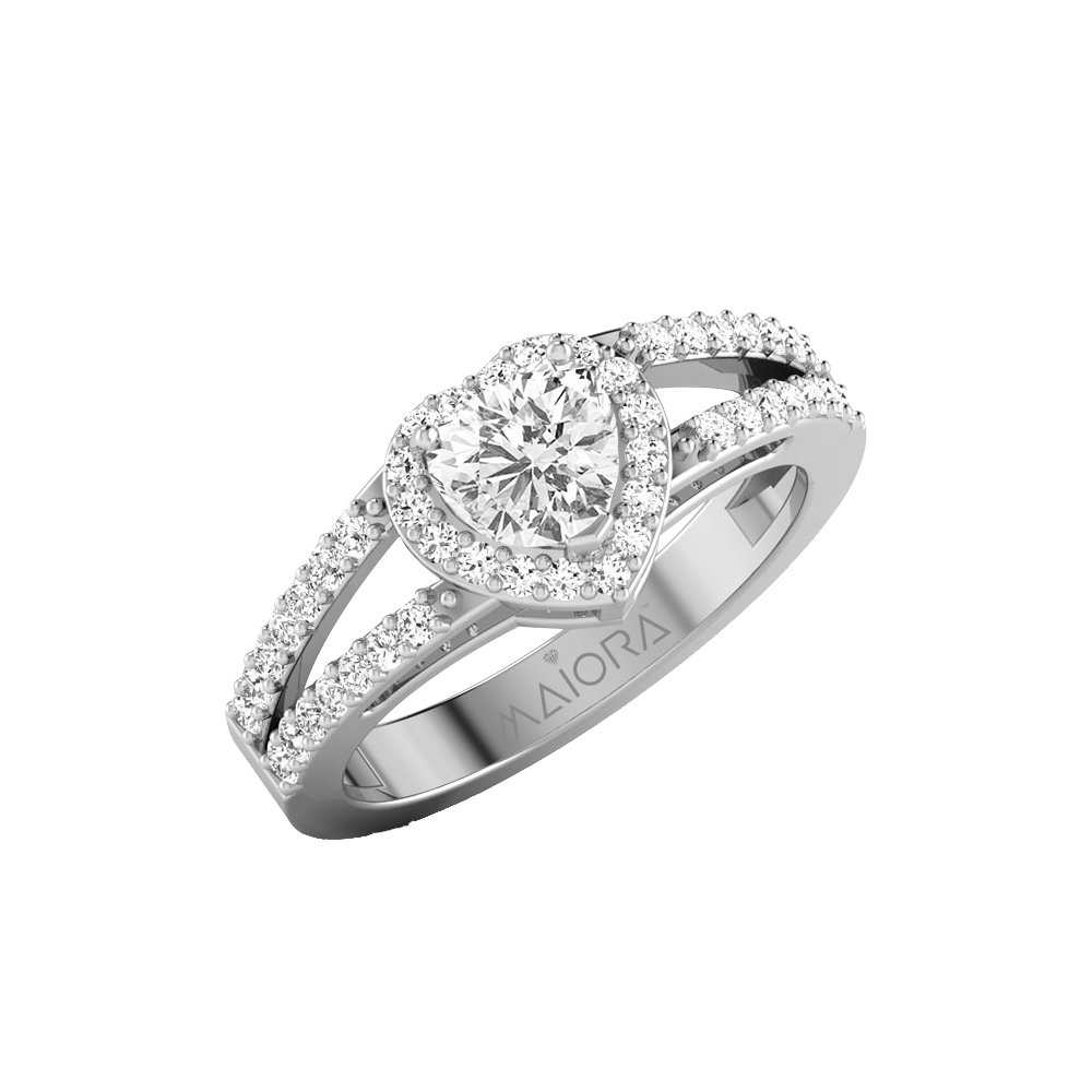 14K Gold Graceful Diamond Ring JLR06