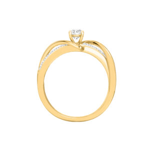 14K Gold Classic Diamond Ring JLR05