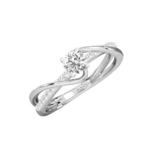 14K Gold Classic Diamond Ring JLR05
