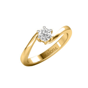 14K Gold Handmade Diamond Ring JLR03