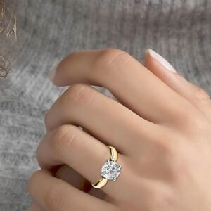 14K Gold Fancy Diamond Ring JLR01