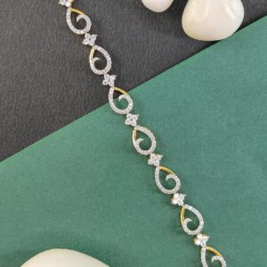 14K Gold Trending Diamond Bracelet JBRC10