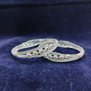 Silver Designer Bangles