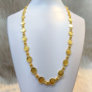 916 Gold Laxmi Coin Design Haar