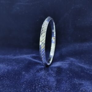 925 Silver Modern Mens Kada
