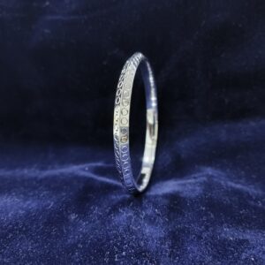 925 Silver Graceful Mens Kada