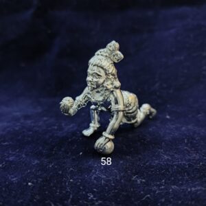 Silver bal gopal idol