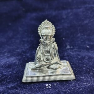 Silver swami samarth idol