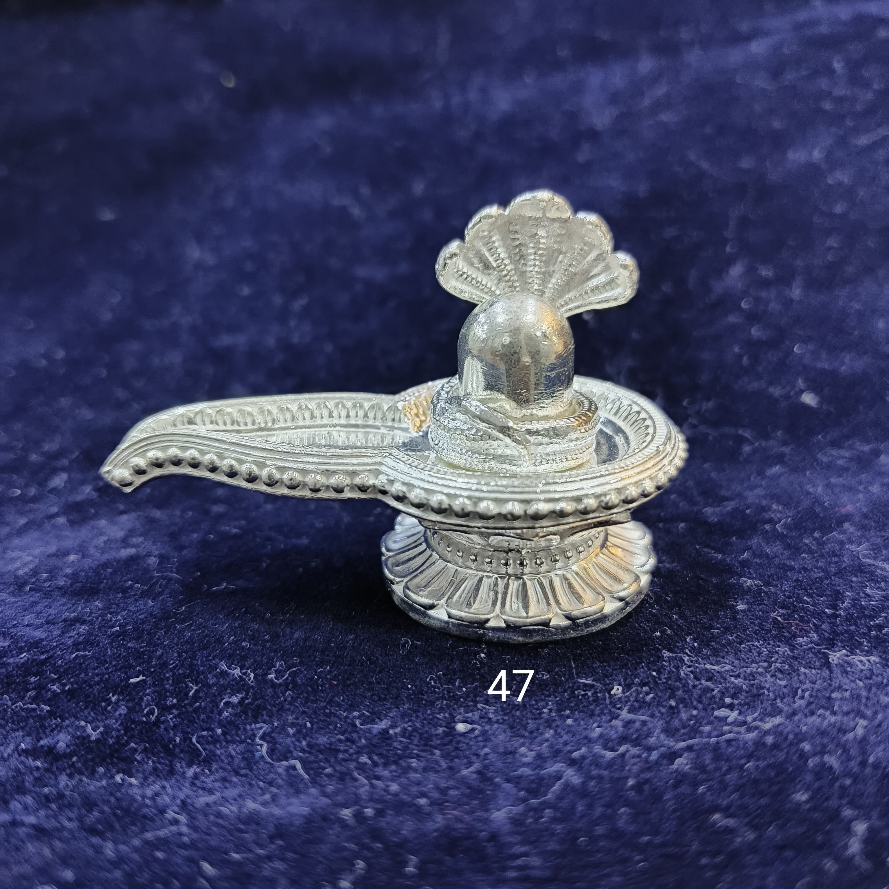 Silver Shivaling Murti