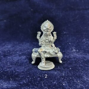 Silver mahalaxmi chaurang murti