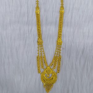 22k yellow gold classic necklace for wedding