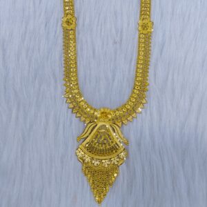 916 gold kalkatti design long ranihaar