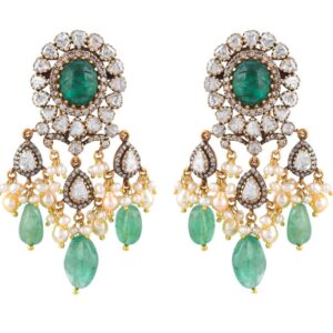 916 Gold Stuning Design Earring