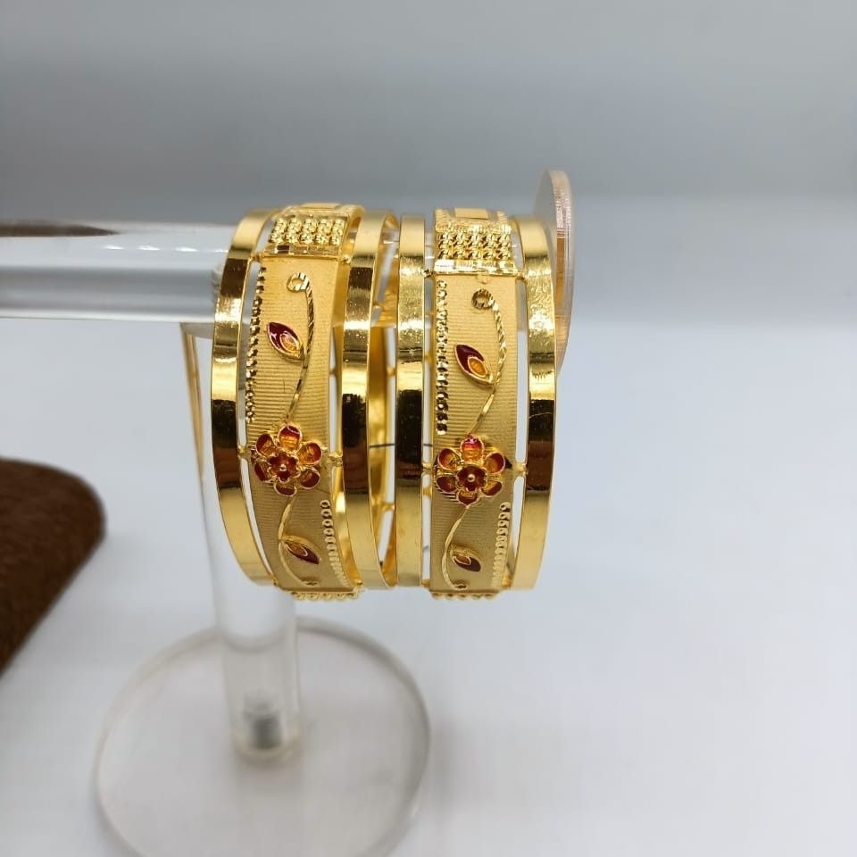 Gold forming bangles