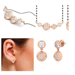 Gold Fancy Mangalsutra Set