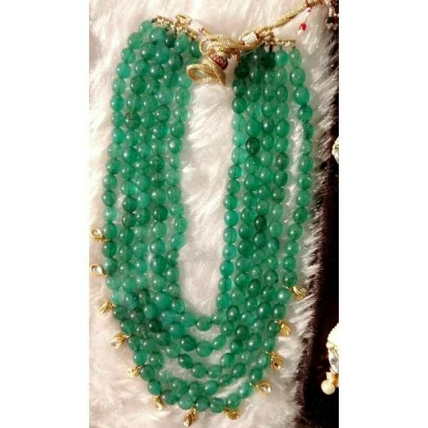 Green Beads Mala