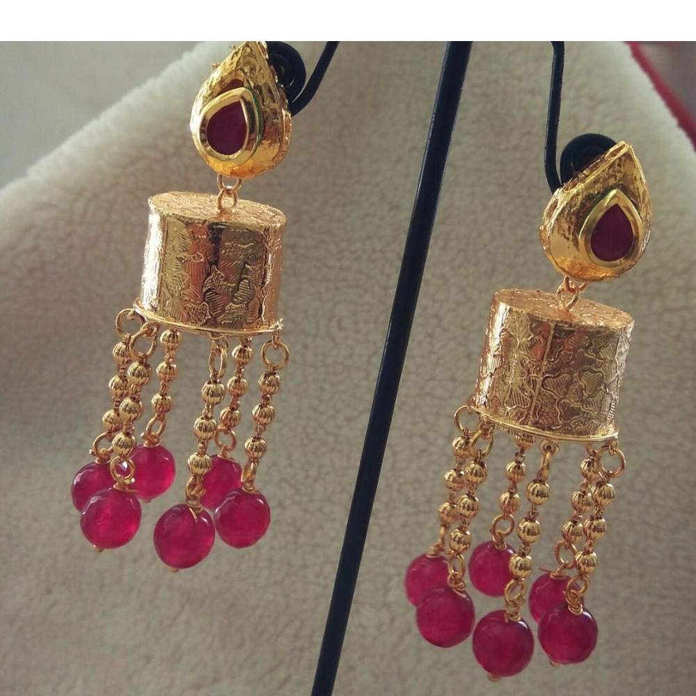 Hand Crafted German Silver Earrings - Image 2