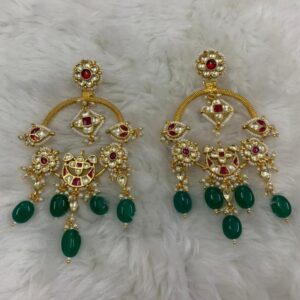 Colorful chandbali Earrings