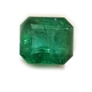7.40ct cushion natural green emerald panna