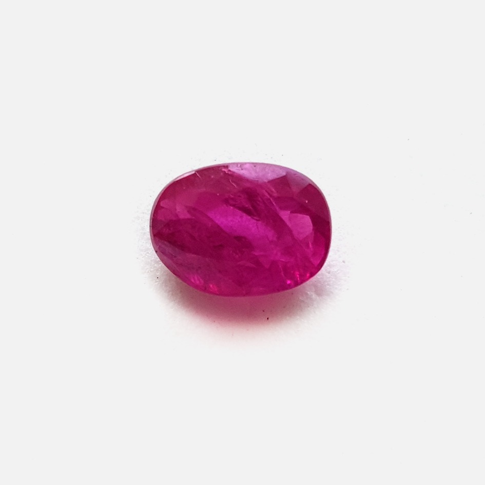 2.10ct (2.31 ratti) natural round pink ruby-manek