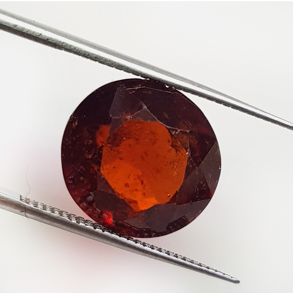 17.95ct oval brown hessonite-gomed