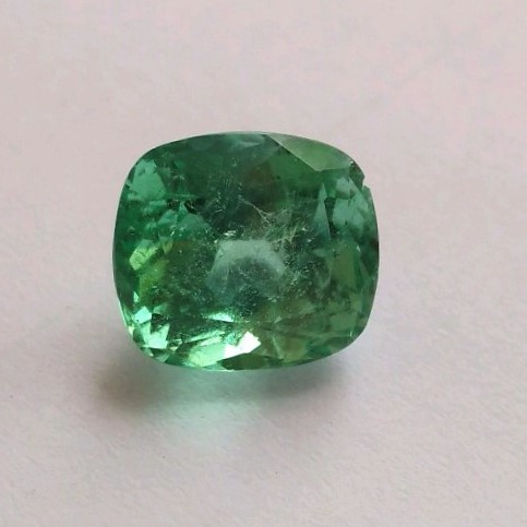 4.77ct cushion green emerald-panna - Image 3