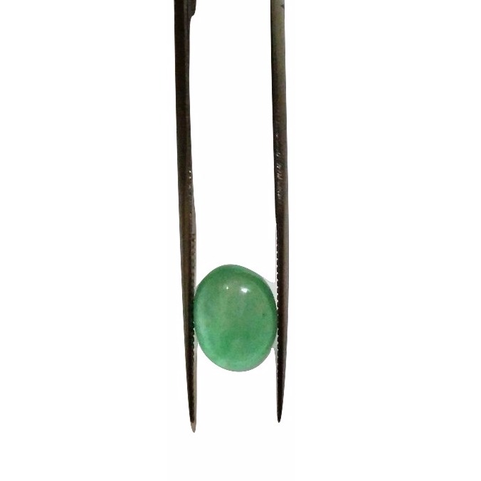 4.93ct oval green emerald-panna - Image 2