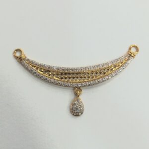 22k 916 mangalsutra pendant