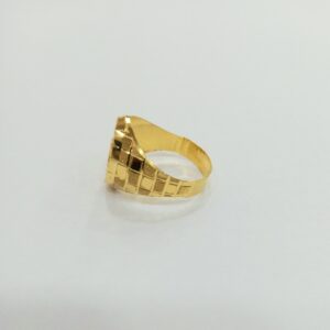 22 K GOLD FANCY PLAIN RING