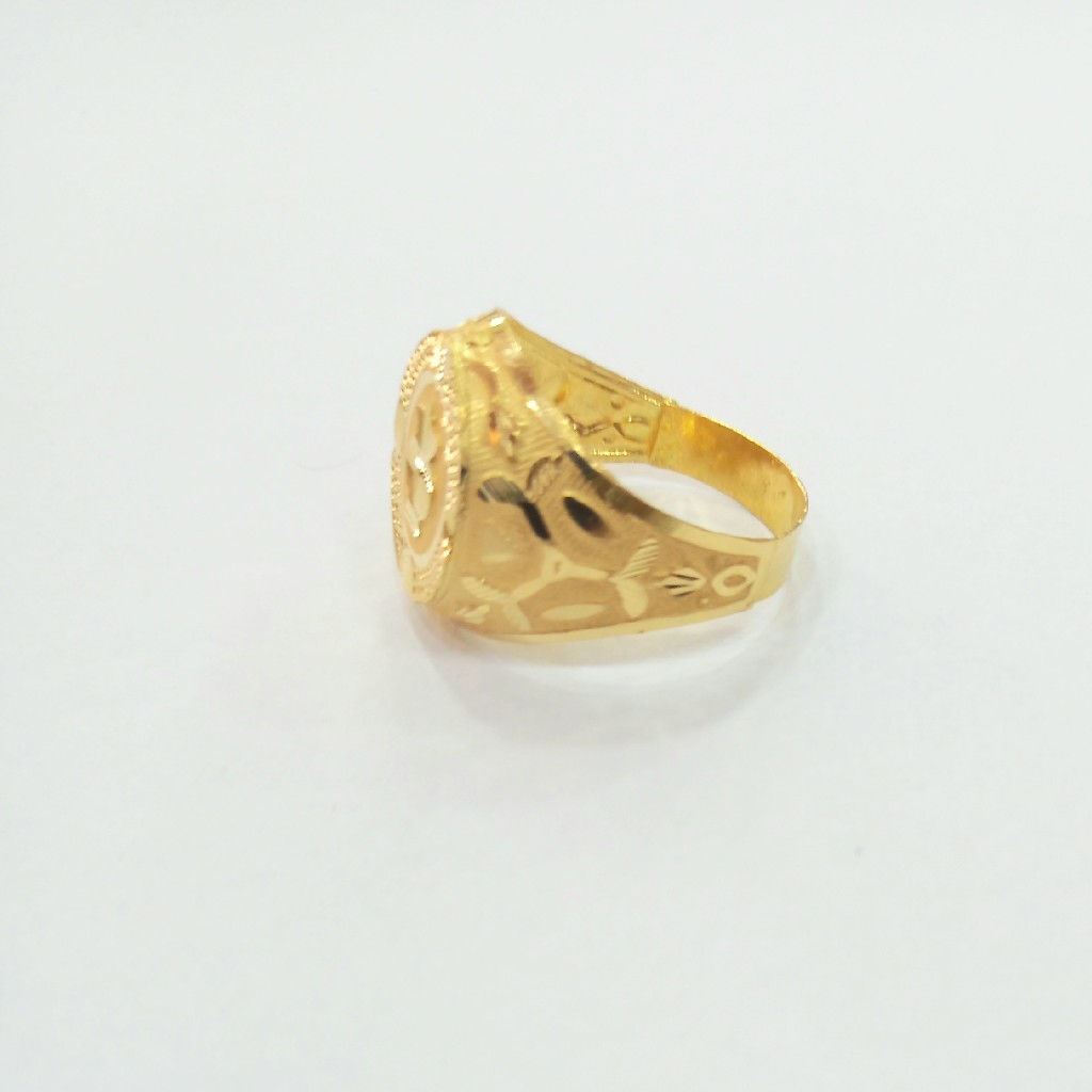 22 K GOLD FANCY PLAIN RING - Image 2