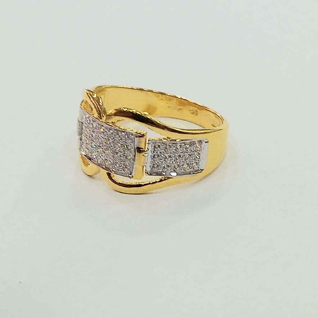 916 HM FANCY DIAMOND GENTS RING - Image 2