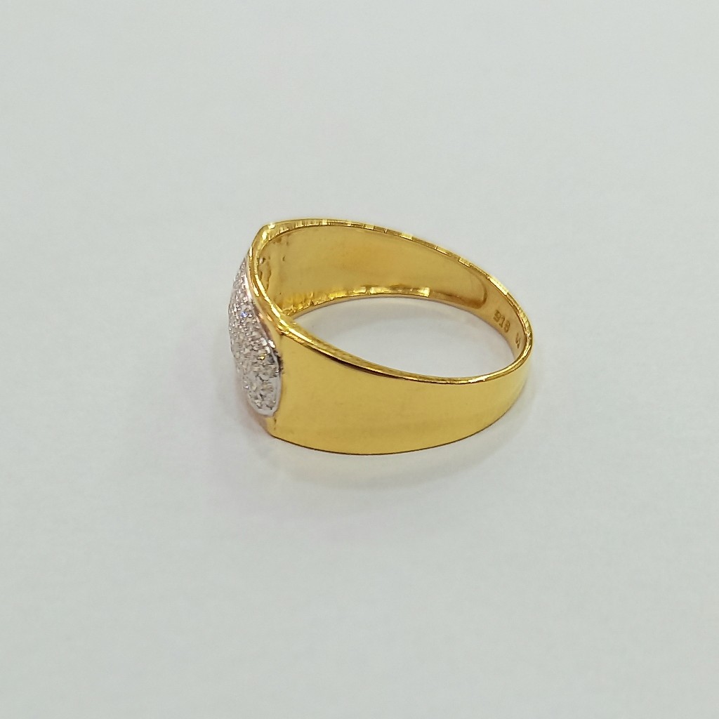 916 HM FANCY DIAMOND GENTS RING - Image 2