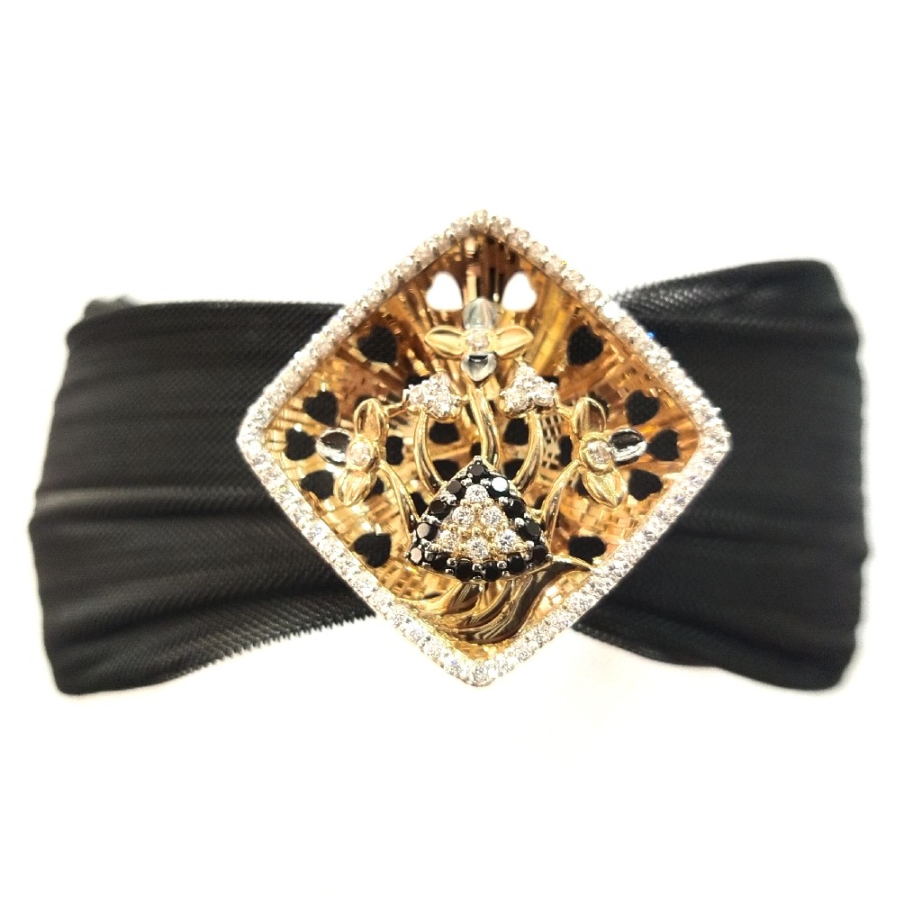 18K ROSE GOLD FANCY DAIMOND LADIES  BRACELET