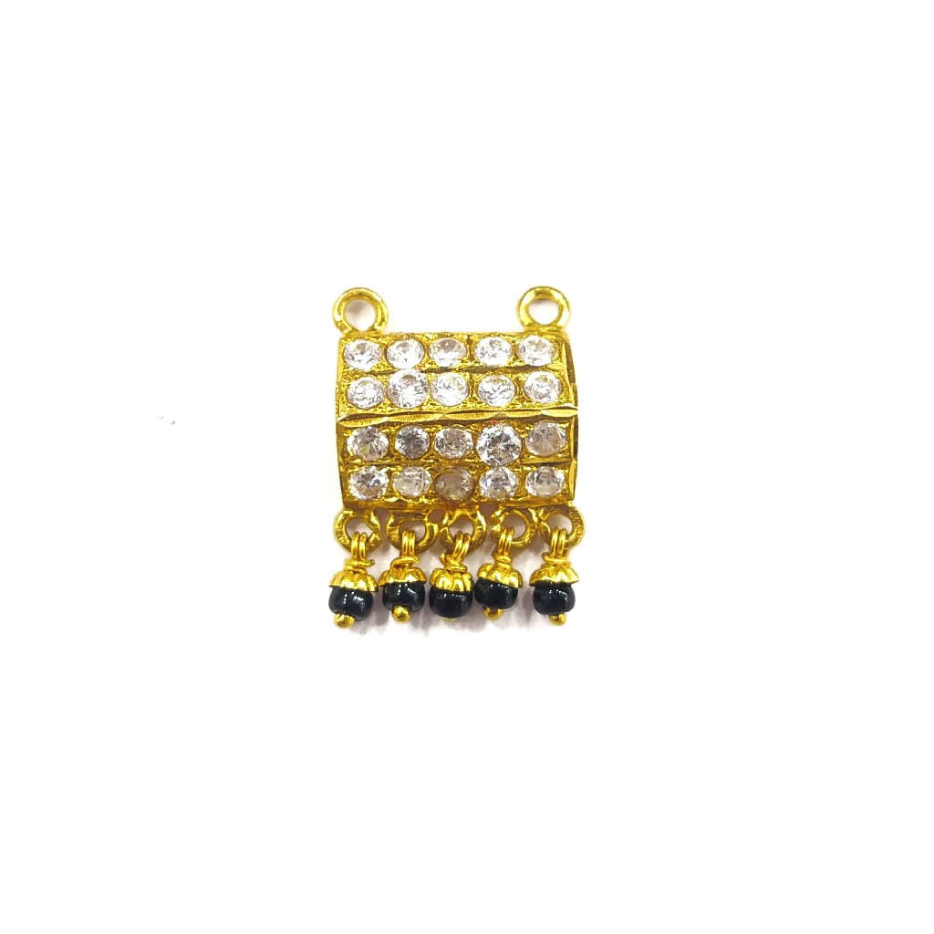 22K GOLD FANCY LADIES DAIMOND MANGALSUTRA PENDANT