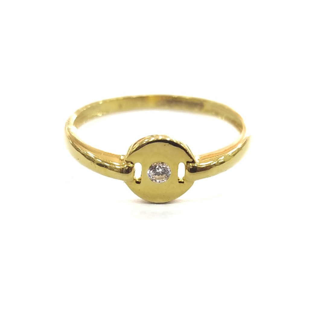 916 GOLD CERTIFIED FANCY LADIES DAIMOND RING
