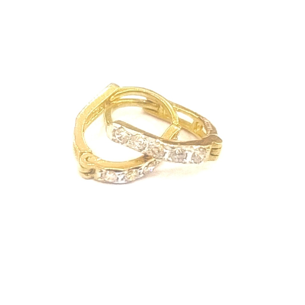 18K GOLD FANCY LADIES EARRINGS