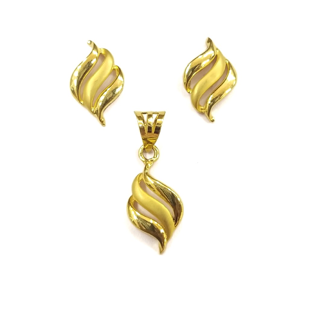 18K GOLD PLAIN SOLLITER LADIES PANDENT