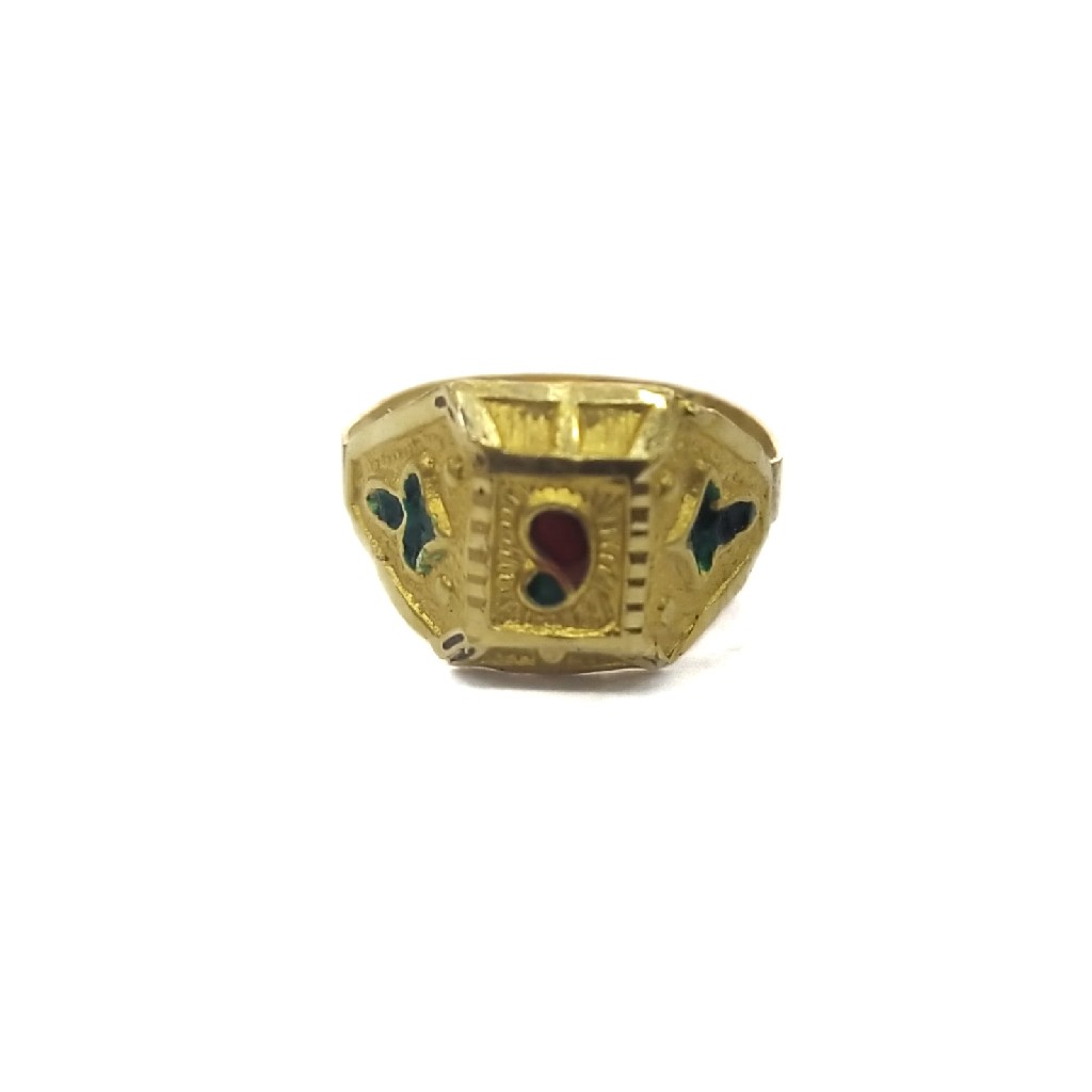 22K GOLD FANCY CHILDREN RING