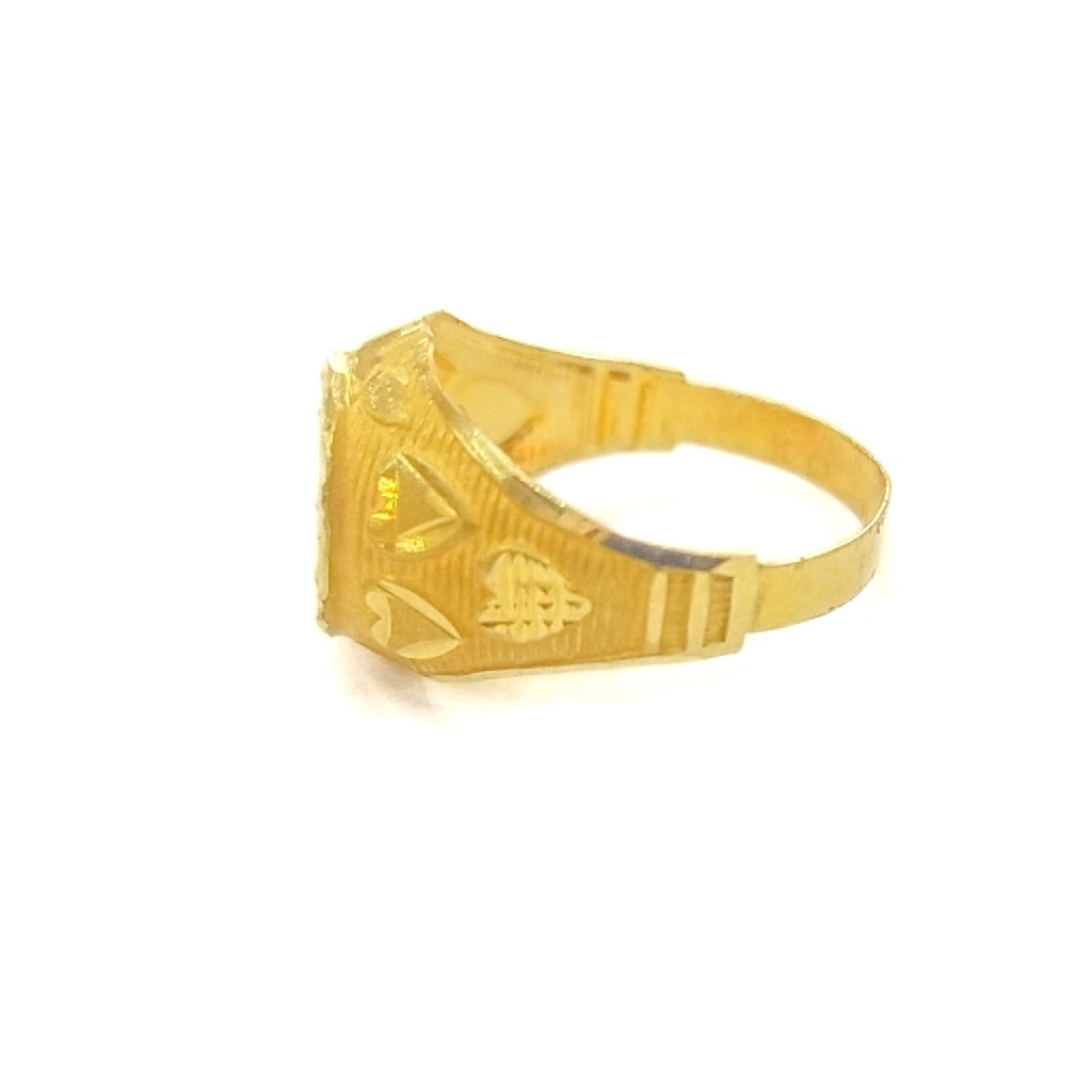 22K GOLD FANCY CHILDREN RING - Image 2
