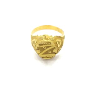 22K GOLD FANCY CHILDREN RING