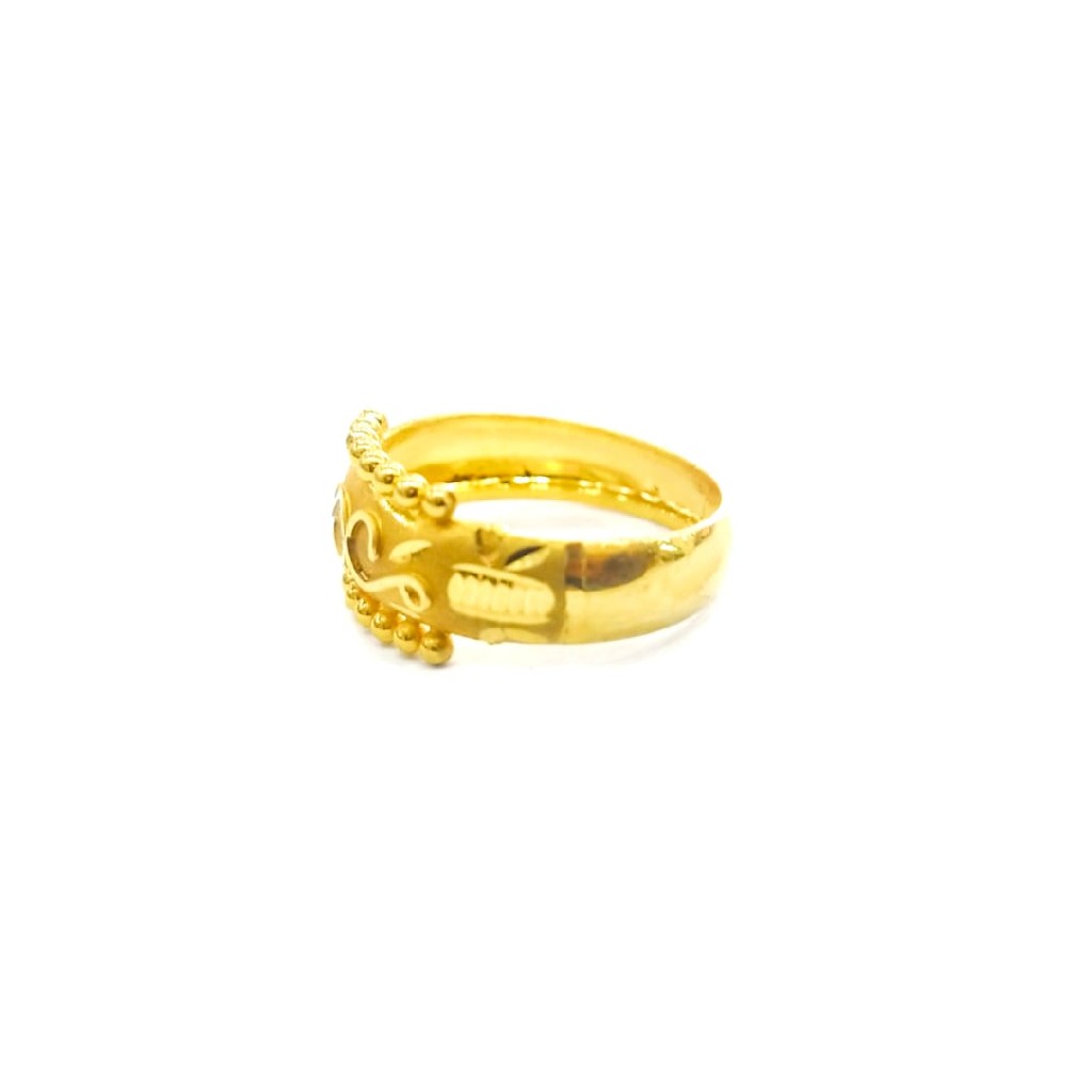 22K GOLD DESING LADIES RING - Image 2