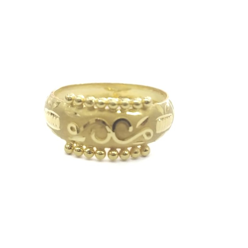 22K GOLD DESING LADIES RING