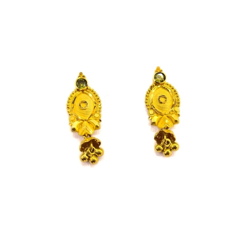 22KT GOLD FANCY LADIES EARRINGS