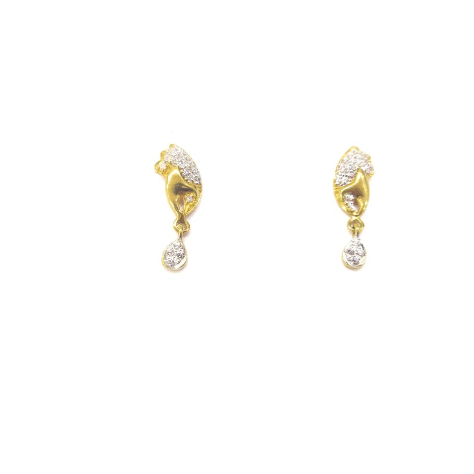 22K GOLD FANCY LADIES EARRINGS
