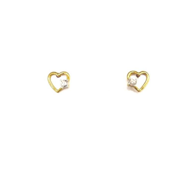 916HM GOLD FANCY LADIES EARRINGS