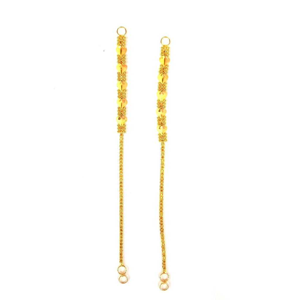 22K GOLD FANCY PLAIN LADIES KABSER