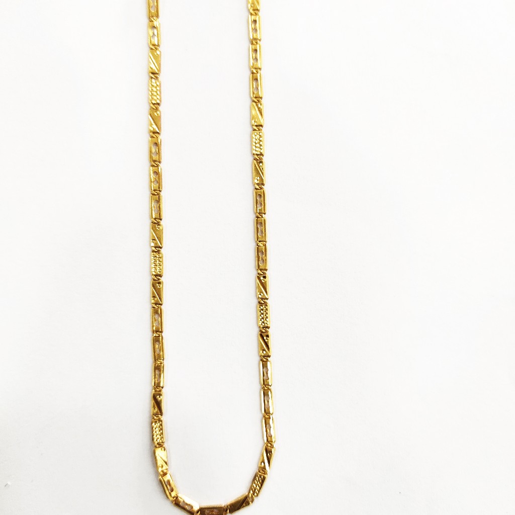 916HM GOLD FANCY PLAIN CHAIN - Image 2